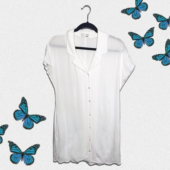 wilfred free radhika dress | white | size s - Picture 2 of 8